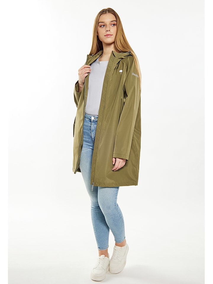 Schmuddelwedda Płaszcz przeciwdeszczowy w kolorze khaki rozmiar: M