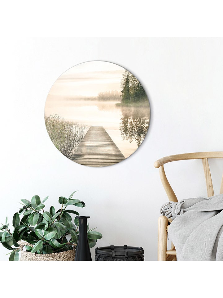 Orangewallz Druk artystyczny "Soft Jetty" rozmiar: 50 cm