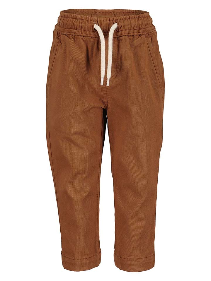 Blue Seven Spodnie dresowe w kolorze jasnobrązowym rozmiar: 80