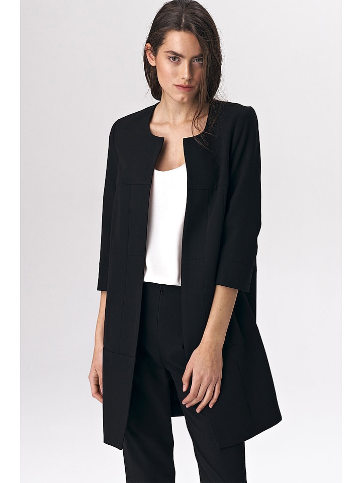 Nife Blezer w kolorze czarnym rozmiar: 40