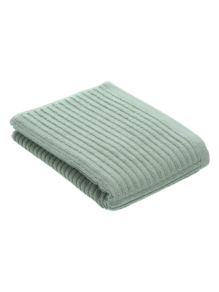 ESPRIT Ręcznik prysznicowy "Modern Lines" w kolorze zielonym rozmiar: 67x140 cm