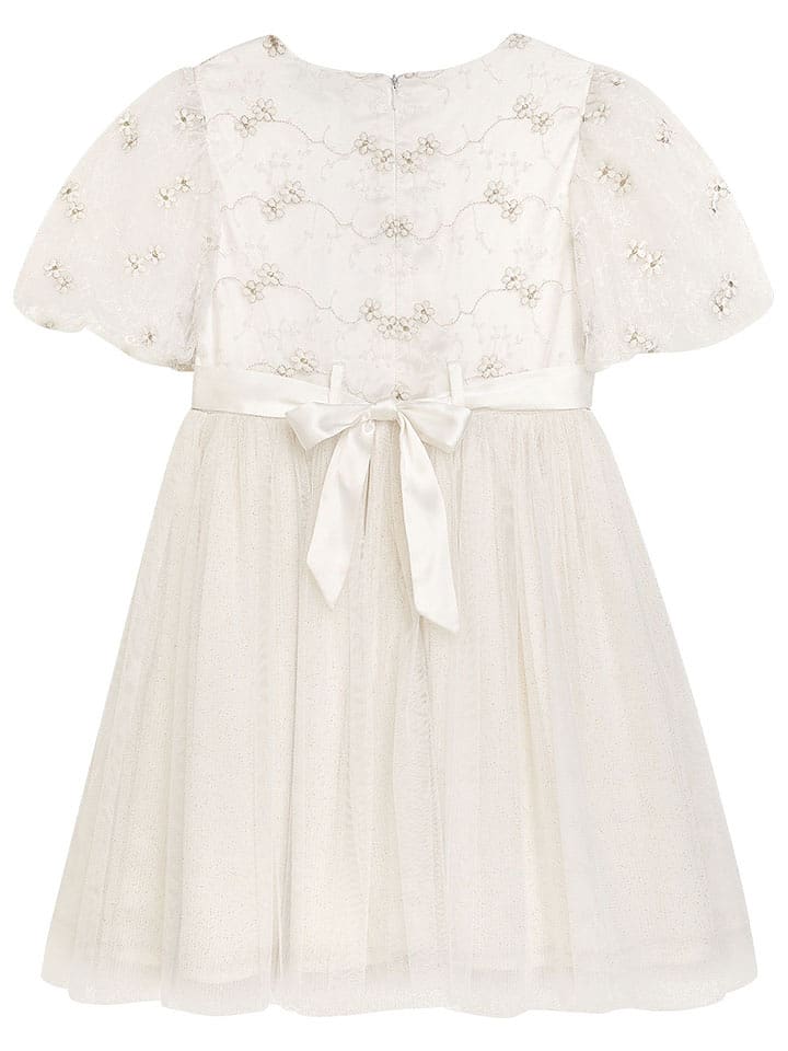 Danamade Sukienka "Dkarima" w kolorze kremowym rozmiar: 98