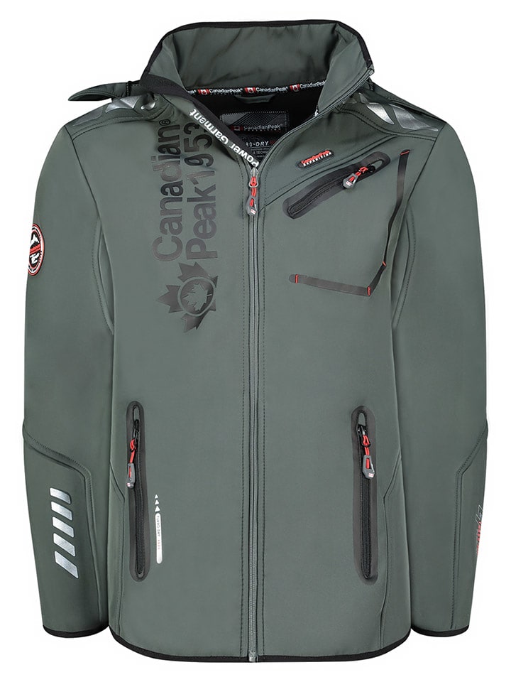 Canadian Peak Kurtka softshellowa "Royauteak" w kolorze szarym rozmiar: XL