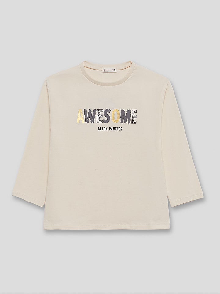 Street MONKEY Koszulka w kolorze beżowym rozmiar: 98