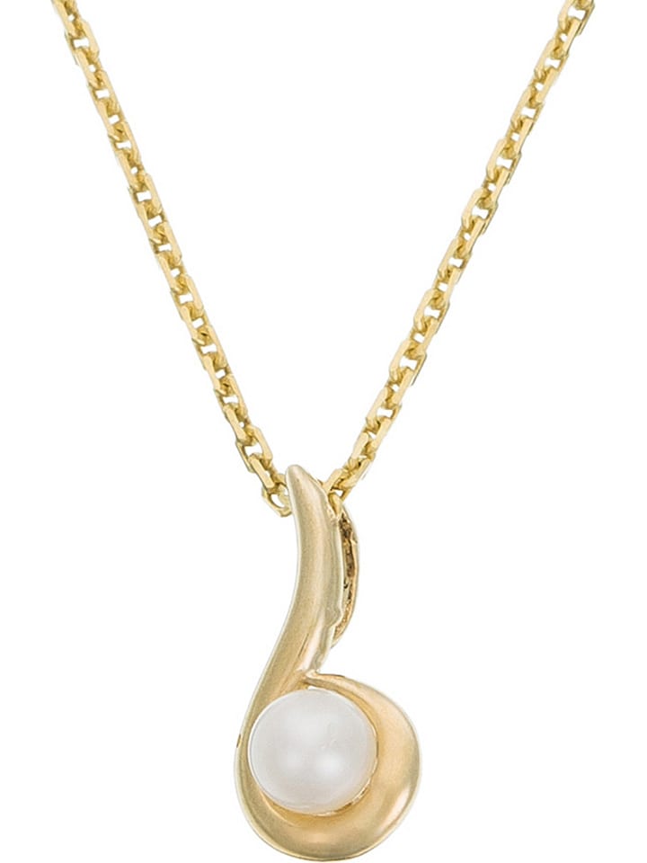 OR ÉCLAT Złota zawieszka "Ambiante" z perłą rozmiar: onesize