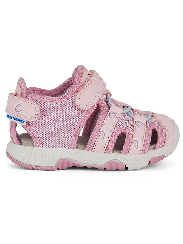 Geox Półsandały "Multy" w kolorze jasnoróżowym rozmiar: 26