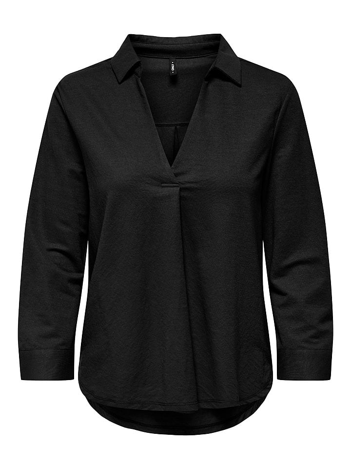 ONLY Bluzka w kolorze czarnym rozmiar: XS