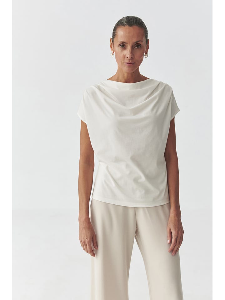 TATUUM Bluzka "Melisa" w kolorze kremowym rozmiar: L