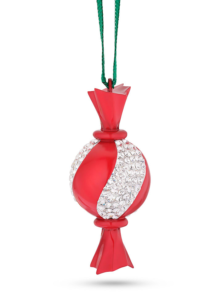 Swarovski Kryształowa zawieszka w kolorze czerwono-zielonym rozmiar: onesize