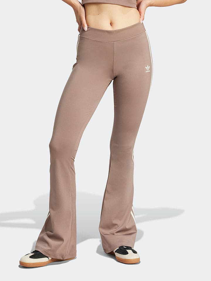 adidas Legginsy w kolorze beżowym rozmiar: XL