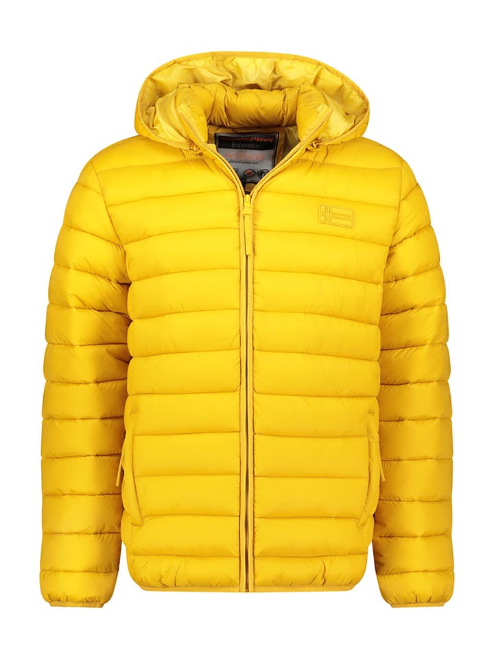 Geographical Norway Kurtka pikowana "Amichoko" w kolorze żółtym rozmiar: XXL