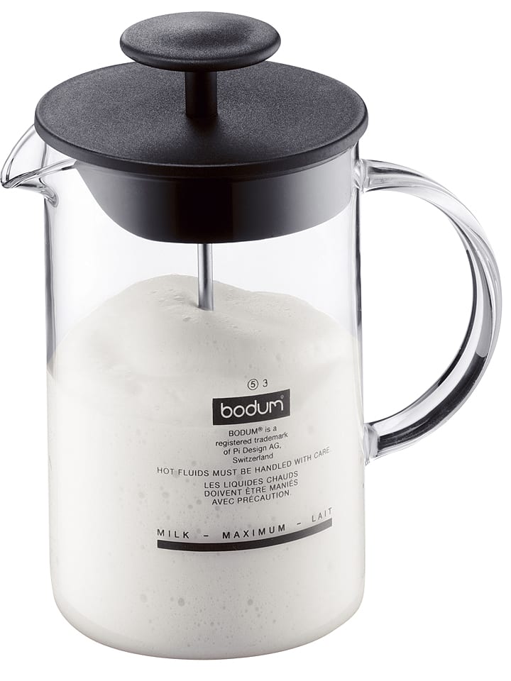 bodum Spieniacz "Latteo" w kolorze czarnym do mleka - 250 ml rozmiar: onesize