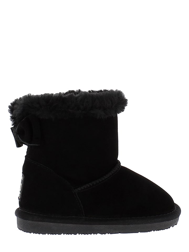 NICEBAY Skórzane botki "Elwha" w kolorze czarnym rozmiar: 27