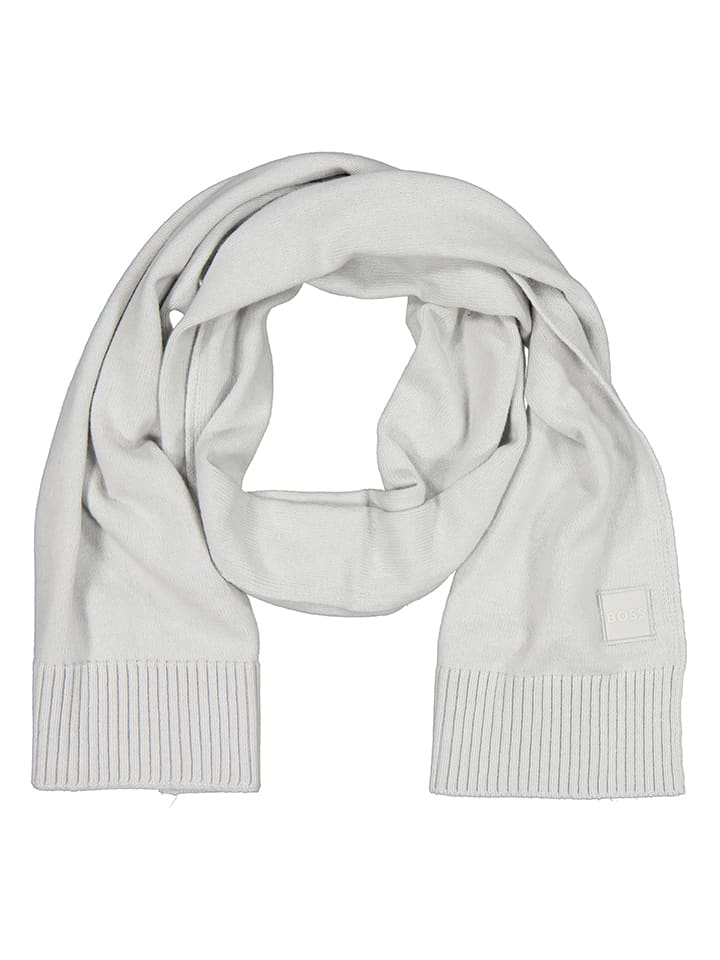 Hugo Boss Szal w kolorze jasnoszarym rozmiar: onesize