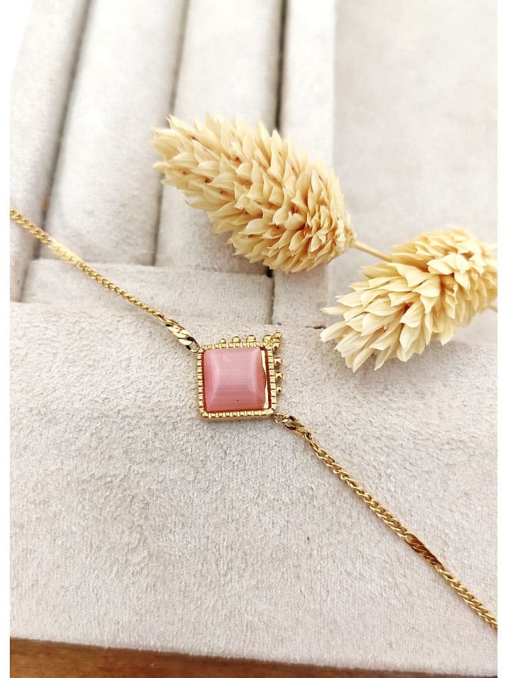 Nakkash Pozłacana bransoletka z agatatem rozmiar: onesize