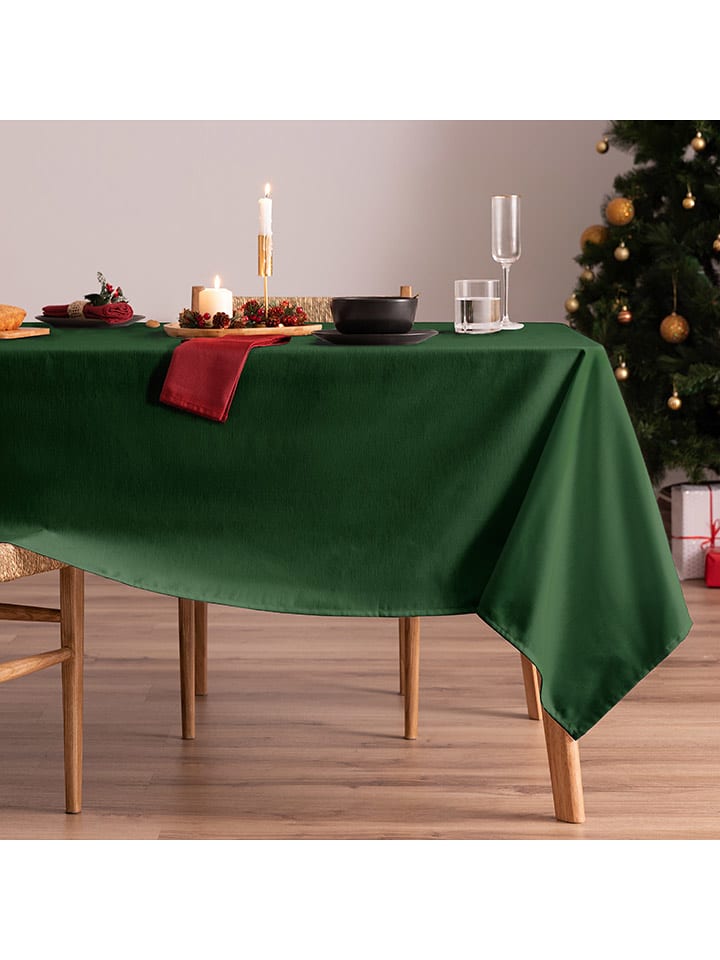 Mint Rugs Obrus "Christmas" w kolorze zielonym rozmiar: 155x300 cm