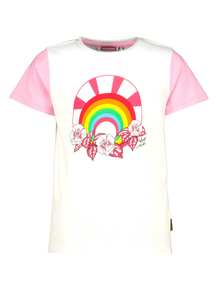 Vingino Koszulka w kolorze białym rozmiar: 140
