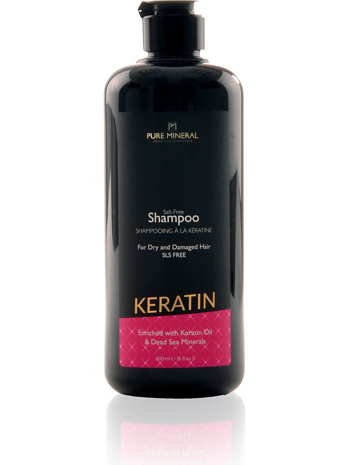 PURE MINERAL Szampon "Keratin - For Dry and Damaged Hair" - 500 ml rozmiar: onesize
