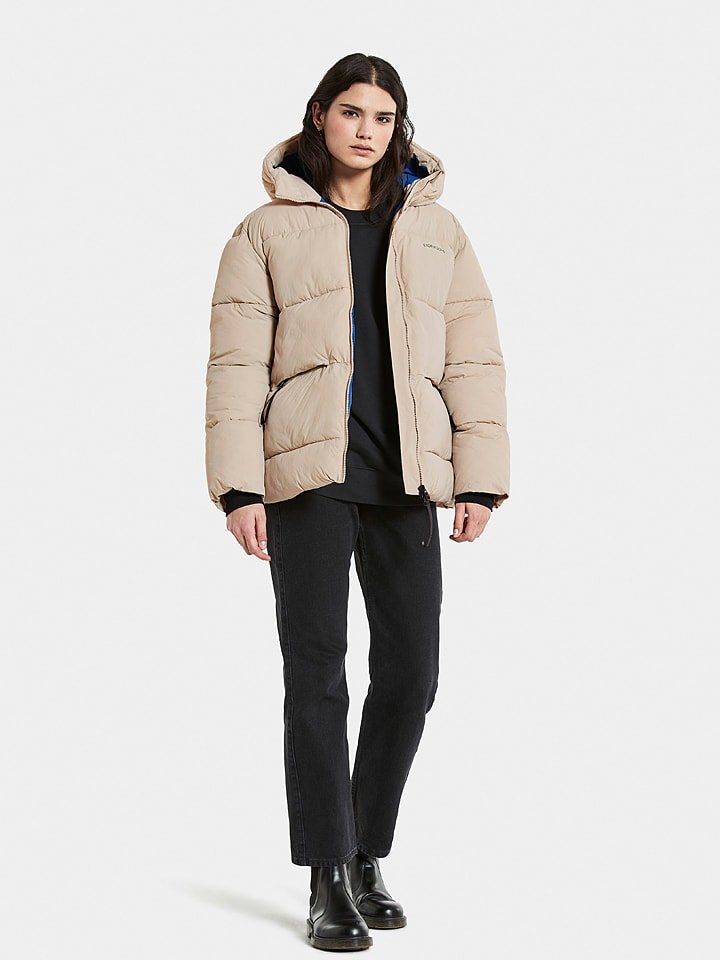 Didriksons Kurtka pikowana "Nomi" w kolorze kremowym rozmiar: 40/42