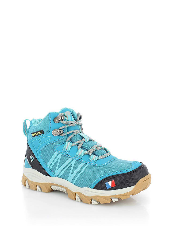 Kimberfeel Buty turystyczne "Leon" w kolorze turkusowym rozmiar: 34