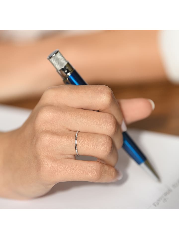 CARATELLI Złoty pierścionek "Pour Toujours" z diamentami rozmiar: 56