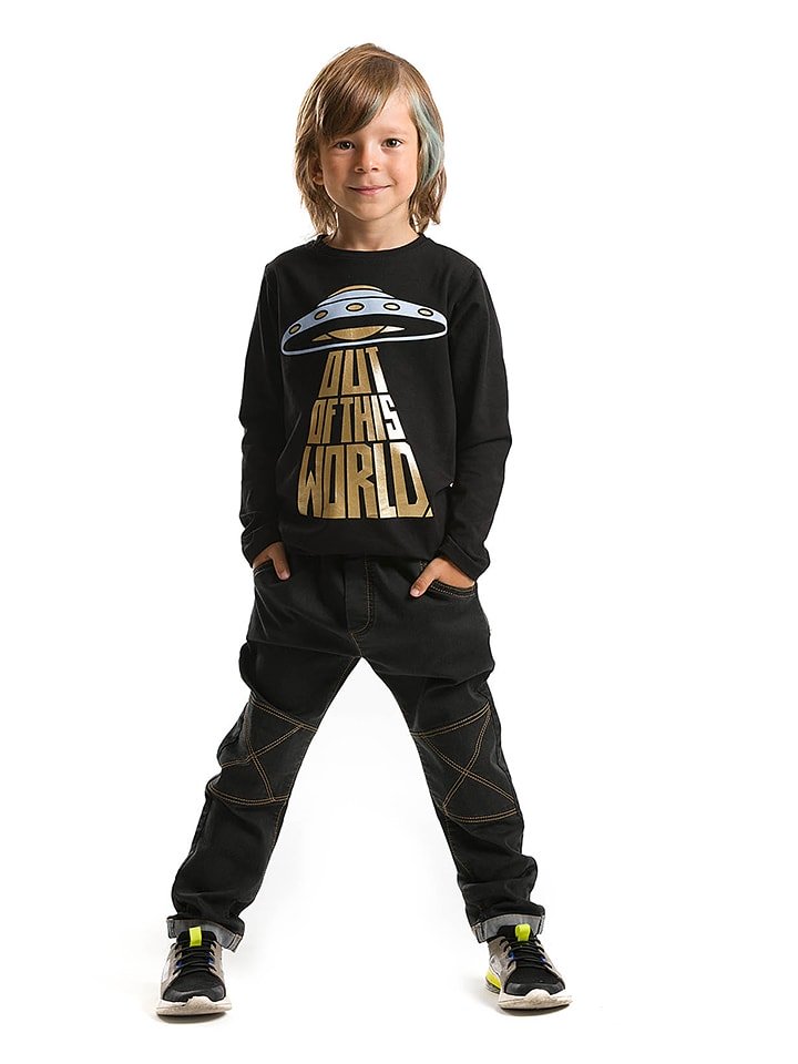 Denokids 2-częściowy zestaw "Ufo" w kolorze czarnym rozmiar: 104