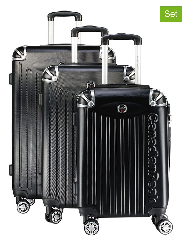 Canadian Peak 3-częściowy zestaw "Softlesseak" w kolorze czarnym rozmiar: onesize