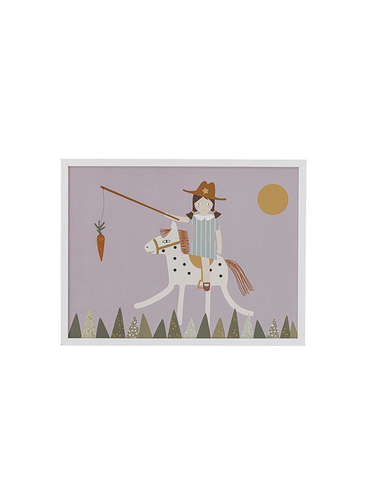 Bloomingville mini Obraz "Rosa" - 32 x 42 cm rozmiar: onesize