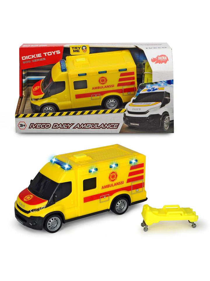 Dickie Toys Samochód "Finnish Iveco Daily Ambulance" - 3+ rozmiar: onesize