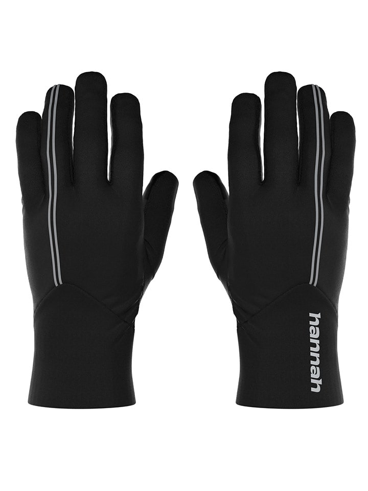 Hannah Rękawiczki funkcyjne "Dag" w kolorze czarnym rozmiar: M