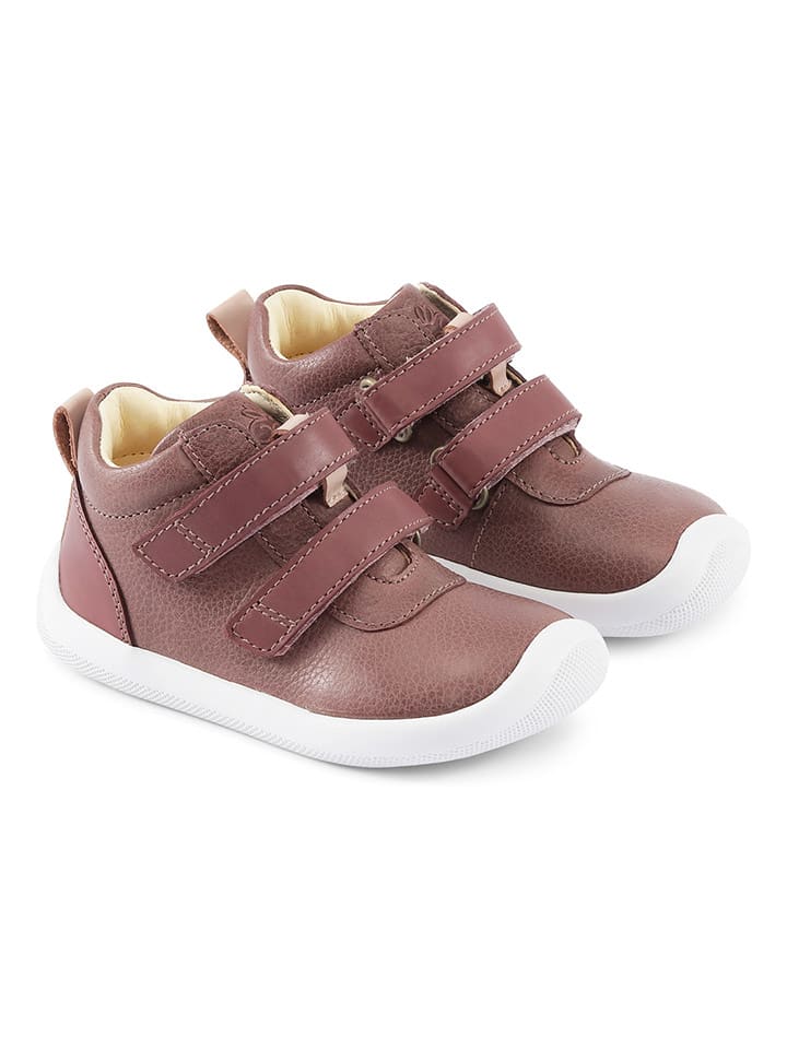 Bundgaard Skórzane sneakersy "The Walk Strap Sporty" w kolorze ciemnoróżowym rozmiar: 23