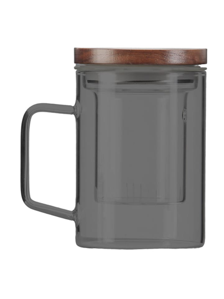 Vialli Design Kubek "Soho" w kolorze szarym - 350 ml rozmiar: onesize