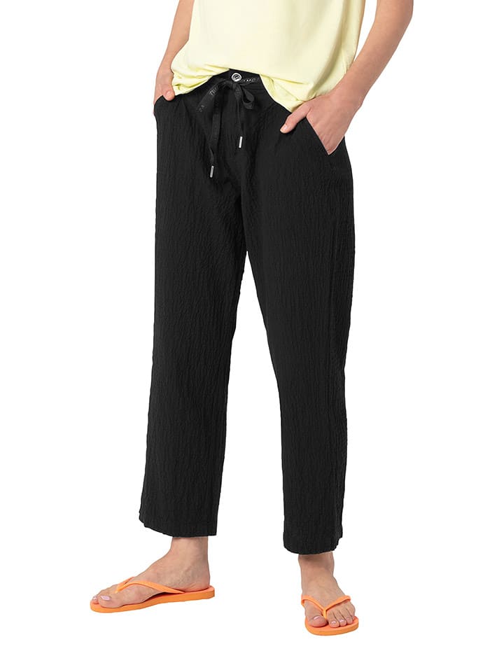 Timezone Spodnie "Marla" w kolorze czarnym rozmiar: W31