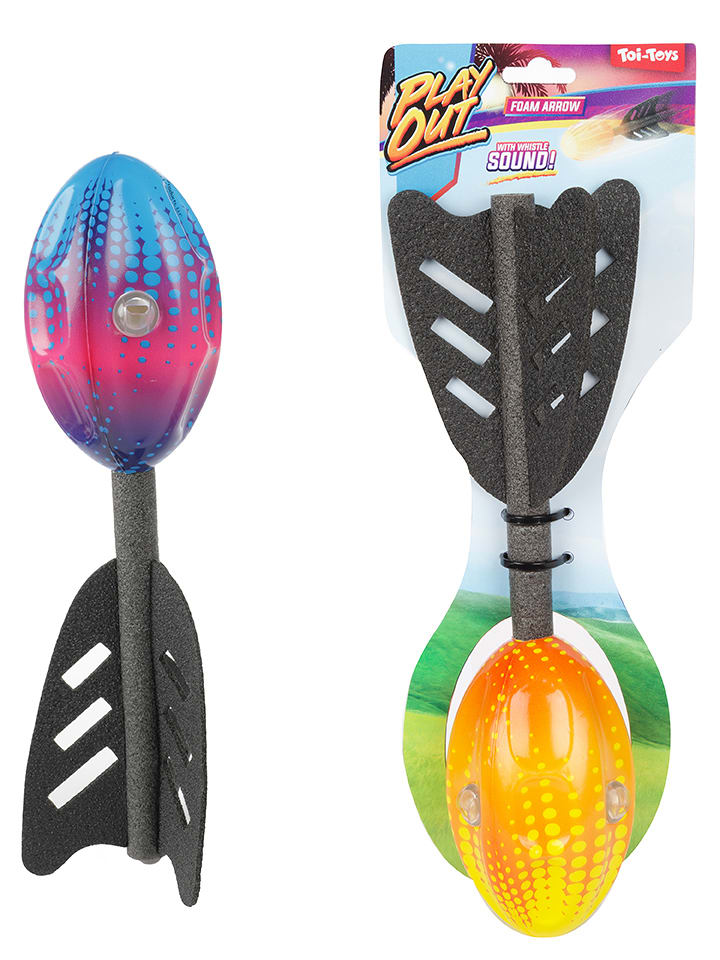 Toi-Toys Rzutka piankowa z gwiżdżącym dźwiękiem - 6+ (produkt niespodzianka) rozmiar: onesize