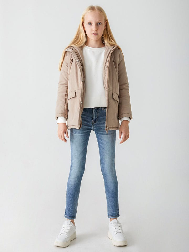 LTB Dżinsy "Amy G" - Regular fit - w kolorze błękitnym rozmiar: 164