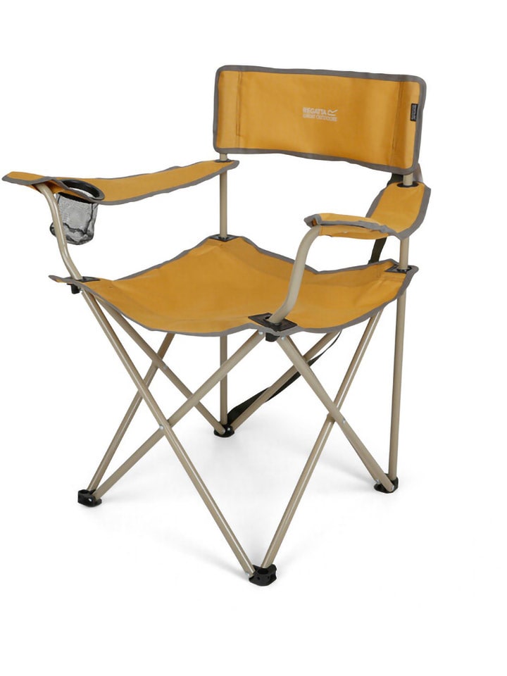 Regatta Krzesło składane "Isla 2" w kolorze jasnobrązowym rozmiar: onesize