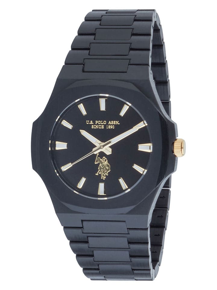 U.S. Polo Assn. Zegarek kwarcowy w kolorze czarnym rozmiar: onesize