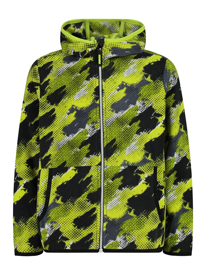 cmp Kurtka hybrydowa w kolorze zielono-czarnym rozmiar: 176