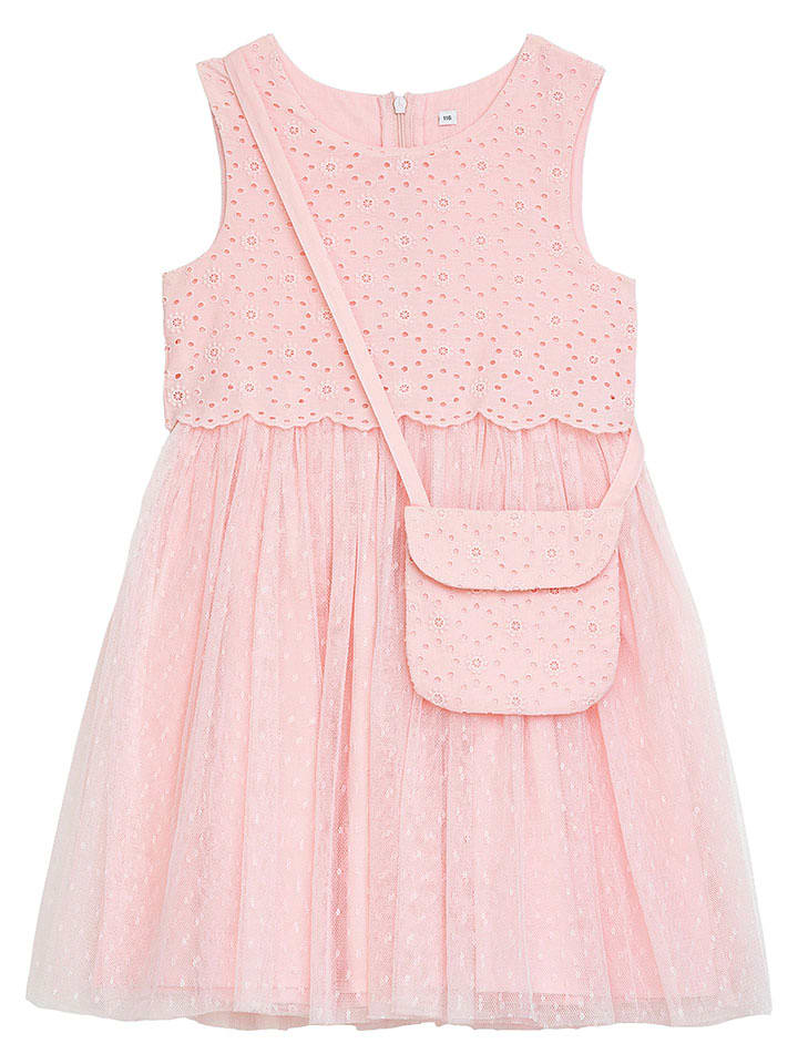 Danamade Sukienka "Dfinia" w kolorze jasnoróżowym rozmiar: 152