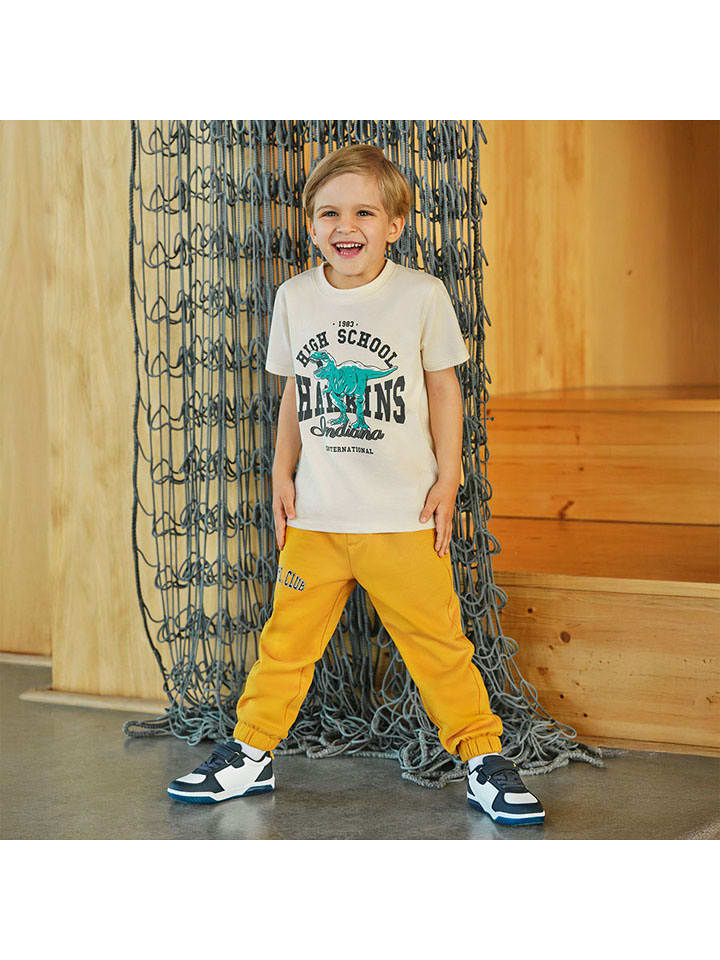 COOL CLUB Spodnie dresowe w kolorze żółtym rozmiar: 116