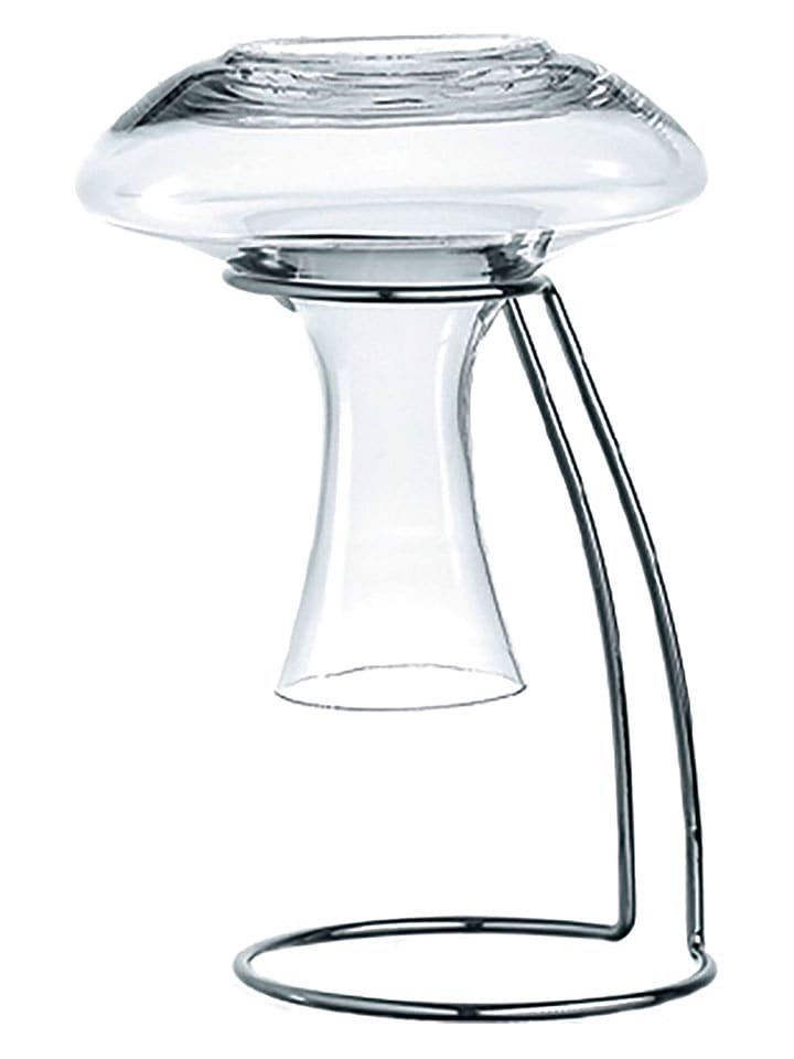 LEONARDO Stojak "Ciao" w kolorze srebrnym do dekantacji - wys. 25 cm rozmiar: onesize