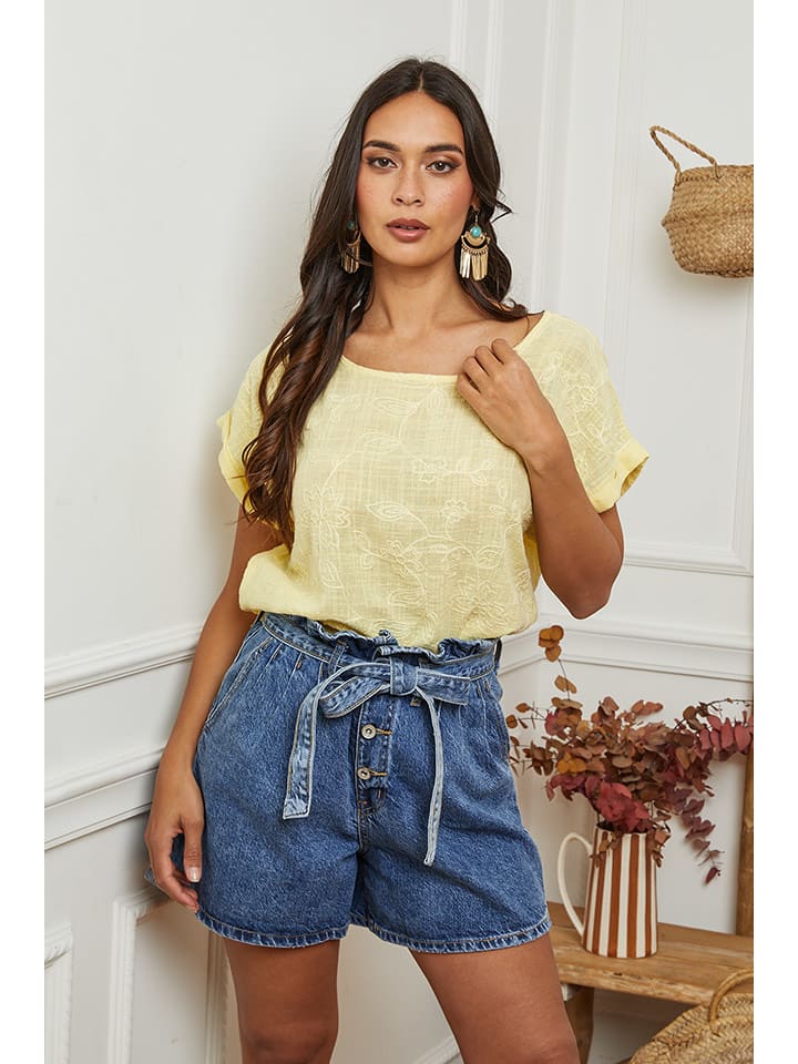 La Compagnie Du Lin Koszulka w kolorze żółtym rozmiar: L