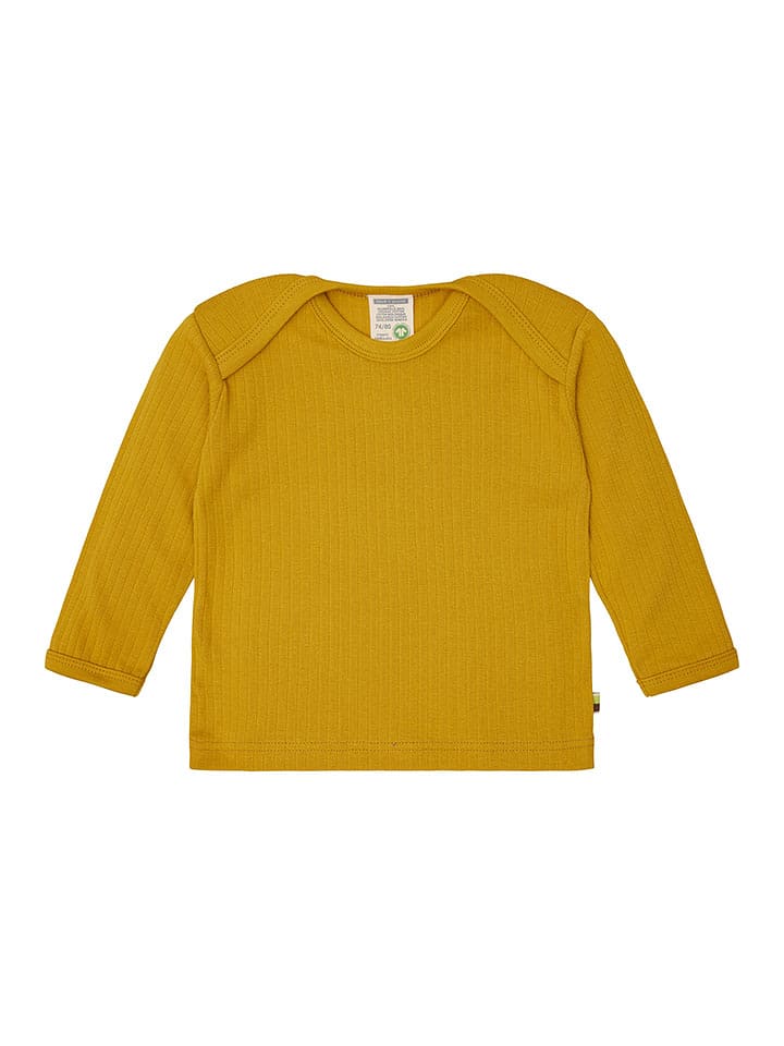 loud + proud Koszulka w kolorze musztardowym rozmiar: 74/80