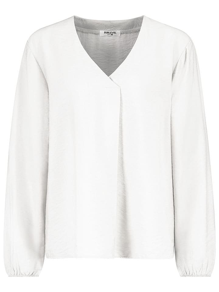 Sublevel Bluzka w kolorze białym rozmiar: M