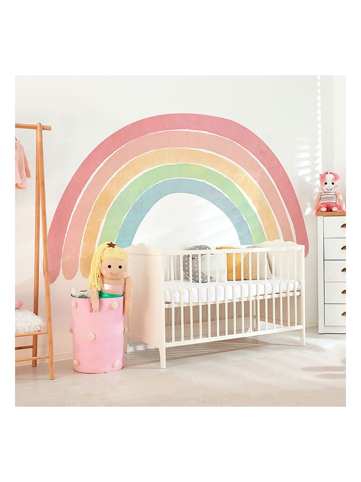 Ambiance Tatuaż ścienny "Pastel design rainbow" rozmiar: onesize