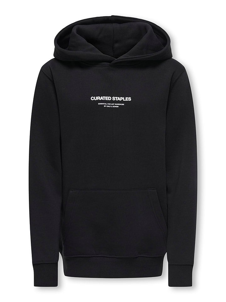 Only&Sons Bluza "Curated" w kolorze czarnym rozmiar: 122/128