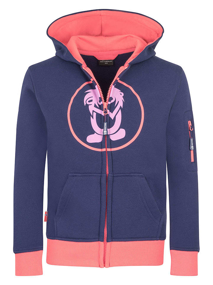 Trollkids Bluza "Sortland" w kolorze fioletowym rozmiar: 176