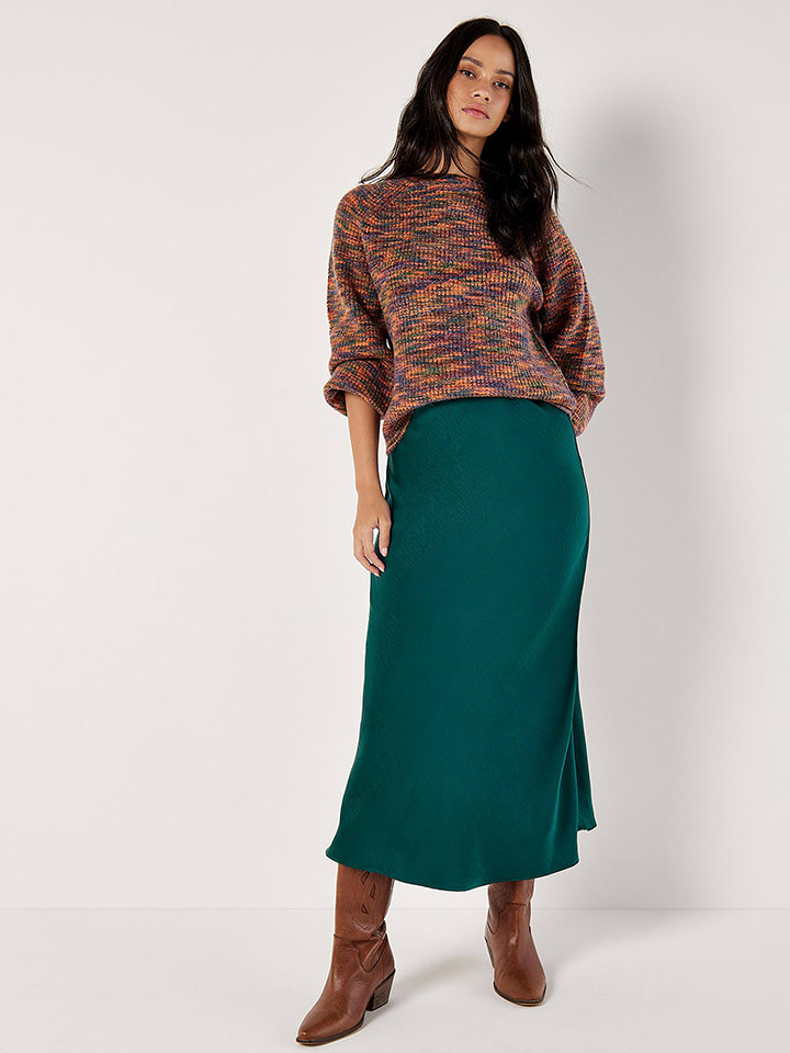 Apricot Sweter w kolorze zielono-niebiesko-pomarańczowym rozmiar: L