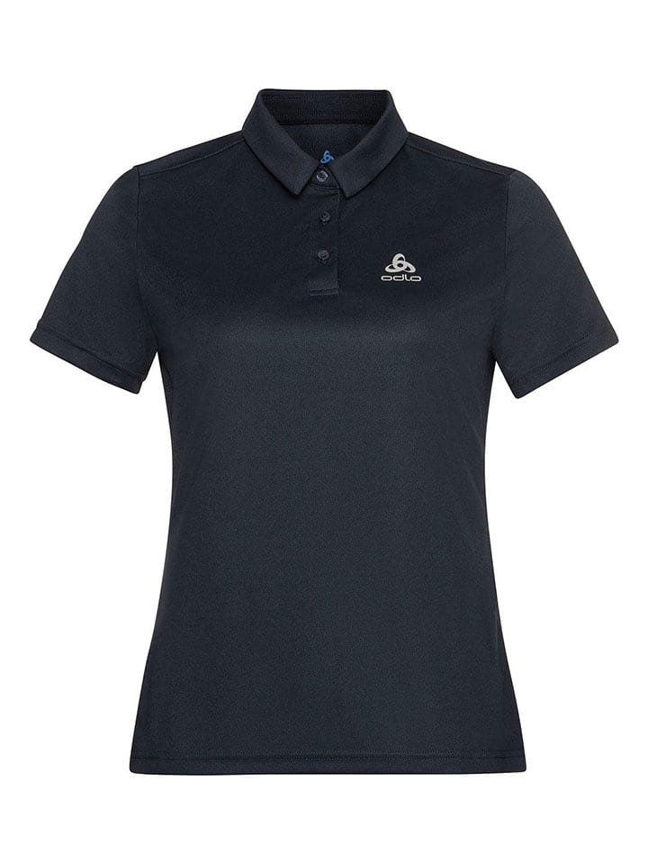 Odlo Funkcyjna koszulka polo "Cardada" w kolorze granatowym rozmiar: XS
