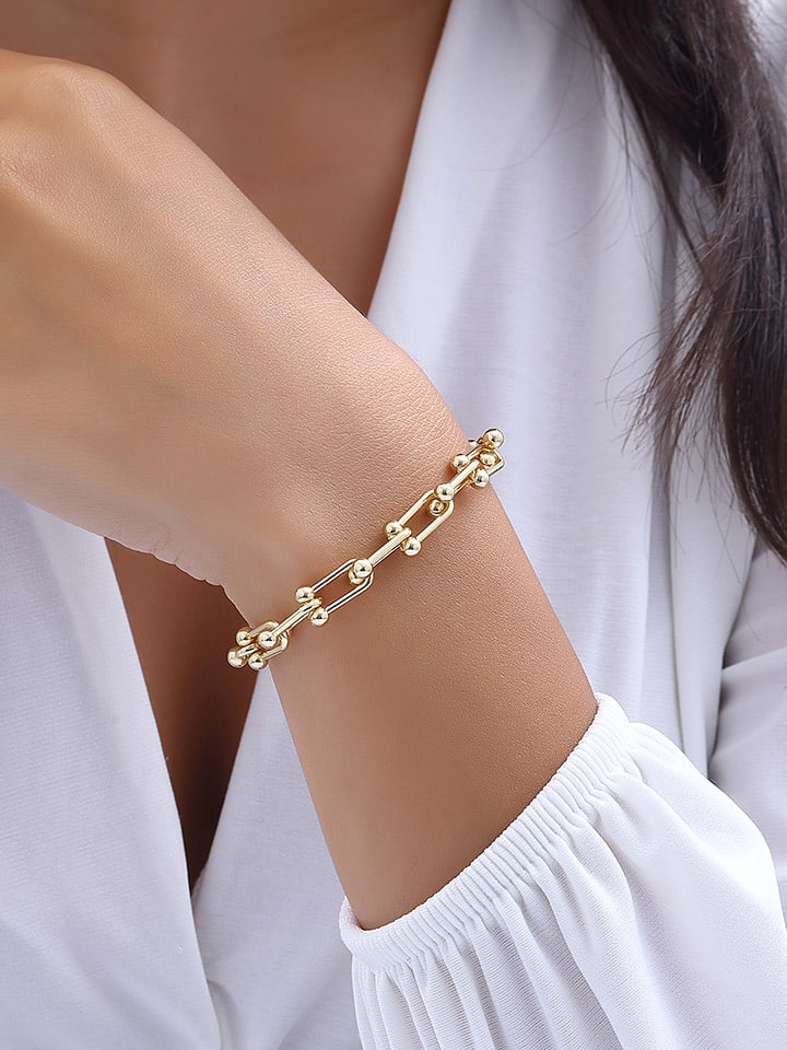 Nakkash Pozłacana bransoletka rozmiar: onesize